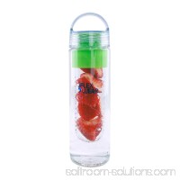 Flexwear Fruit Infuser Water Bottle, 750ml/24oz (Green)   
